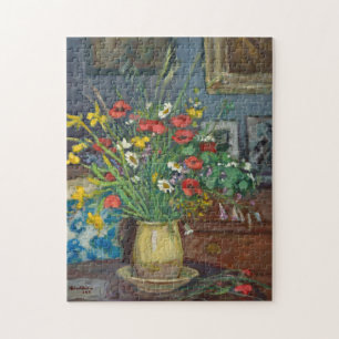Bouquet de Fleurs   Albert André Jigsaw Puzzle