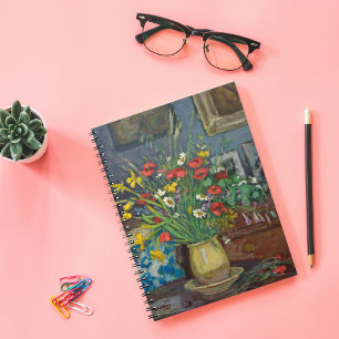 Bouquet de Fleurs Albert André Notebook