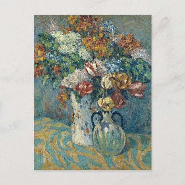 Bouquet de Fleurs | Georges d'Espagnat Postcard (Front)