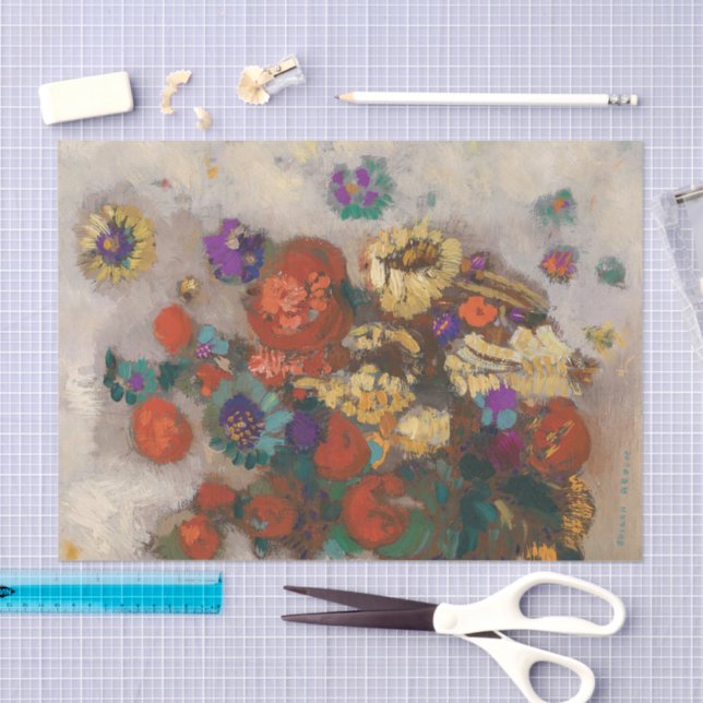 Bouquet de Fleurs | Odilon Redon Tissue Paper (Craft)