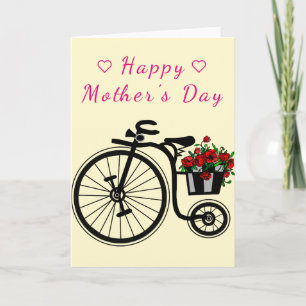 Bouquet Flowers For Mum Mother's Day Card