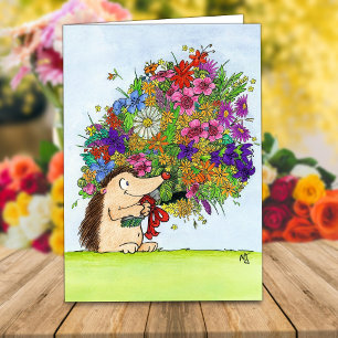 BOUQUET greeting card by Nicole Janes
