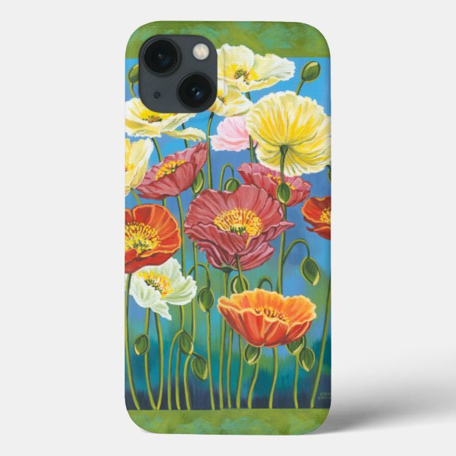 Bouquet in Border I Case-Mate iPhone Case (Back)