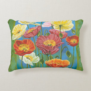 Bouquet in Border I Decorative Cushion