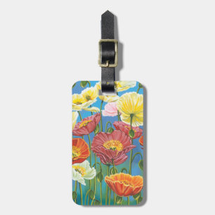 Bouquet in Border I Luggage Tag