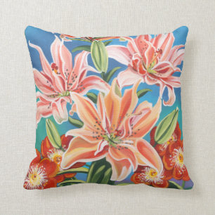 Bouquet in Border II Cushion