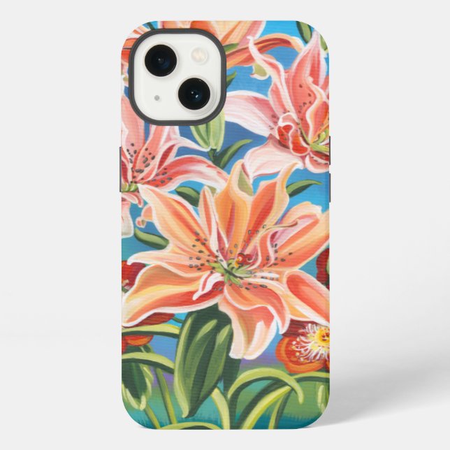 Bouquet in Border II iPhone Case (Back)