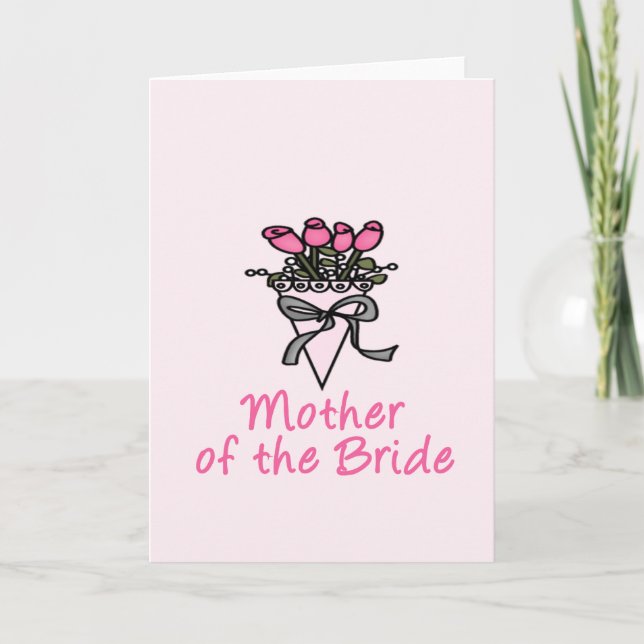 Bouquet Mother of the Bride Card (Front)