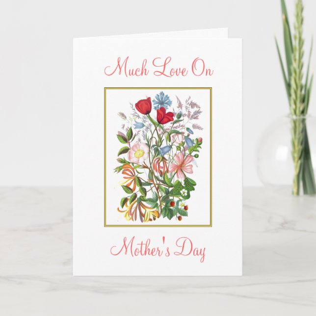 Bouquet Mother's Day Card (Front)