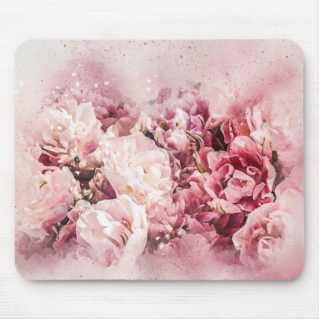 Bouquet Mouse Pad (Front)