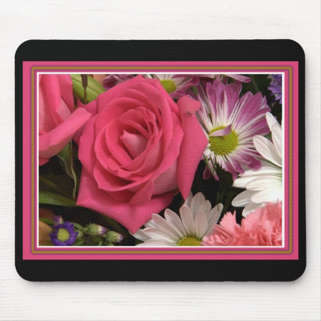 Bouquet Mouse Pad (Front)