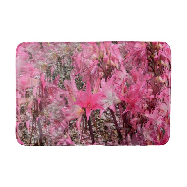 Bouquet of Amaryllis.....  Bath Mat (Front)