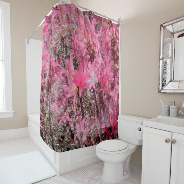 Bouquet of Amaryllis.....  Shower Curtain (In Situ)