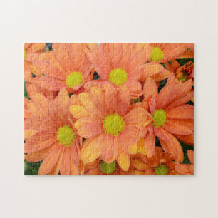 Bouquet of Beautiful Orange Flowers Jigsaw Puzzle