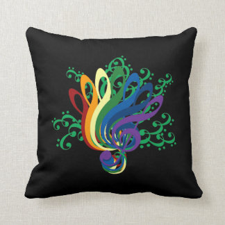 Bouquet of Clefs Cushion