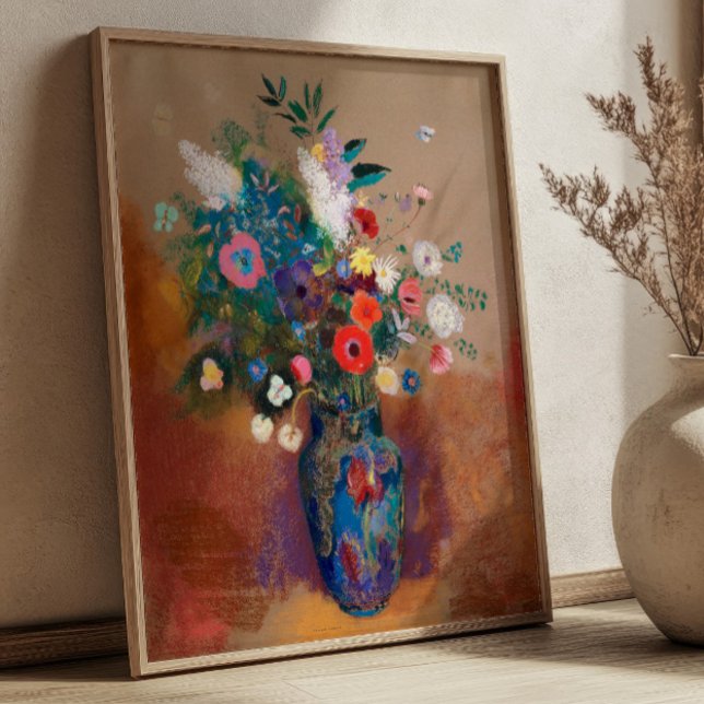 Bouquet of Flowers by Odilon Redon Still Life Poster (Creator Uploaded)
