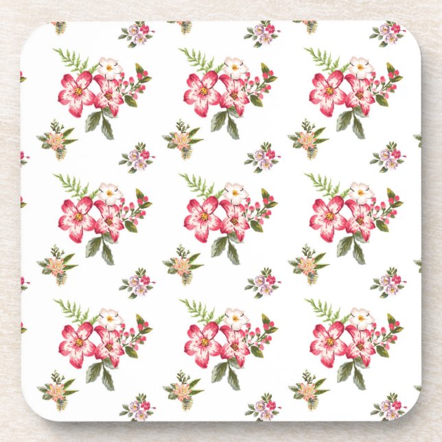 bouquet of flowers coaster (Front)
