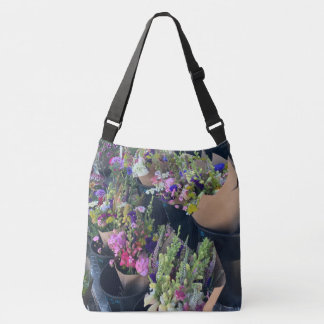 Bouquet of Flowers Crossbody Bag