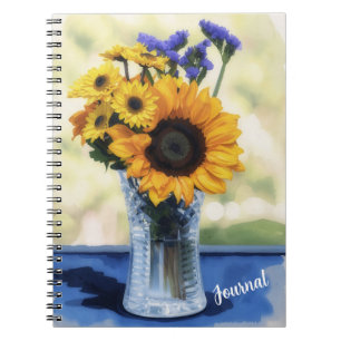 Bouquet of Flowers Flower Lover Journal