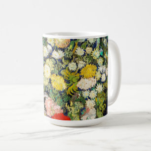 Bouquet of Flowers in a Vase by Vincent Van Gogh  Coffee Mug