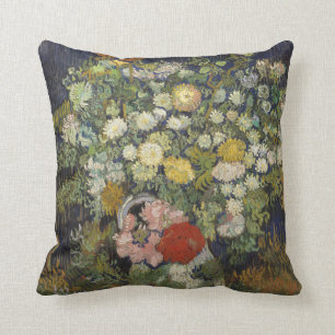 Bouquet of Flowers in a Vase Cushion