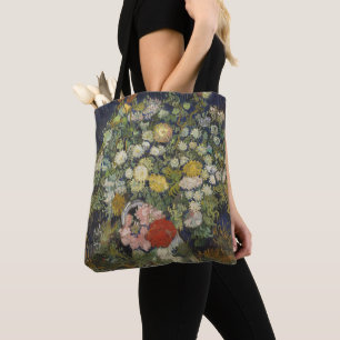 Bouquet of Flowers in a Vase Tote Bag