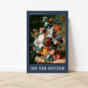 Bouquet of Flowers in an Urn by Jan van Huysum Poster