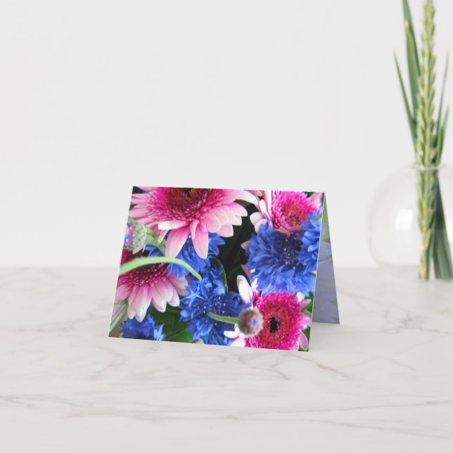 Bouquet of Flowers note card (Front)