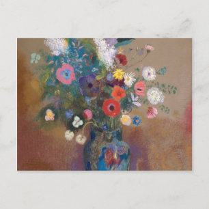 Bouquet of Flowers - Odilon Redon Postcard