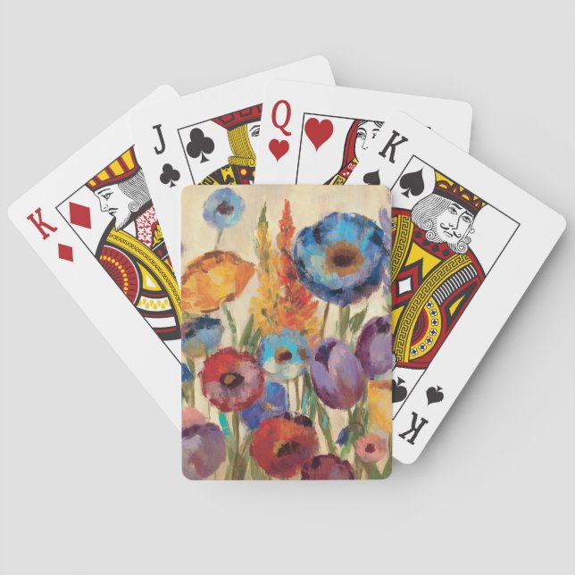 Bouquet of Flowers Playing Cards (Back)