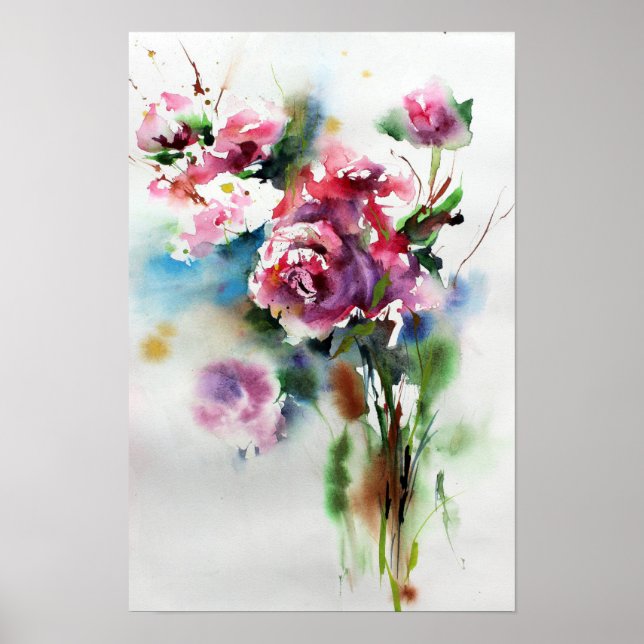 Bouquet of Flowers Poster (Front)