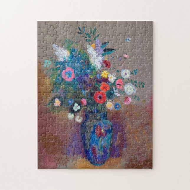 Bouquet of Flowers, Redon Jigsaw Puzzle (Vertical)
