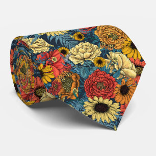 Bouquet of flowers- roses, peonies, daisies ans fe tie