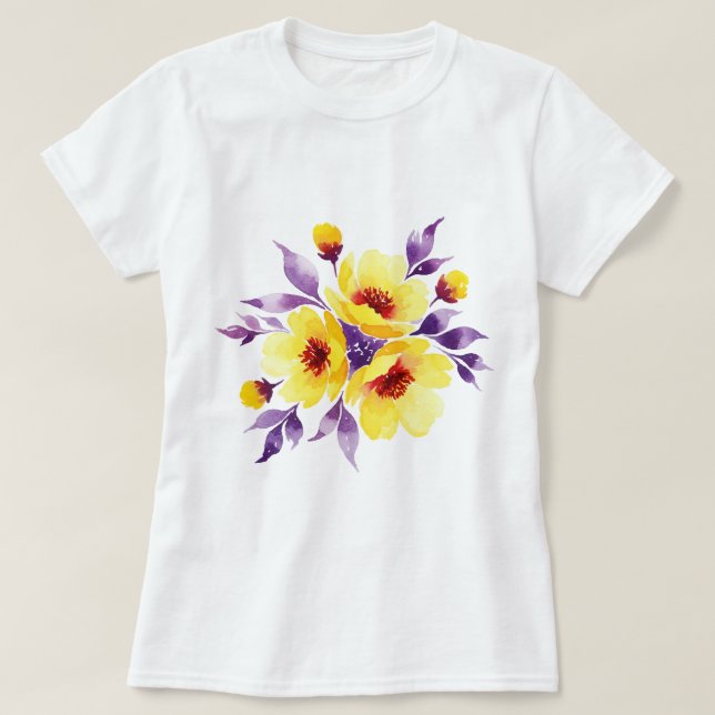 Bouquet of flowers T-Shirt (Design Front)