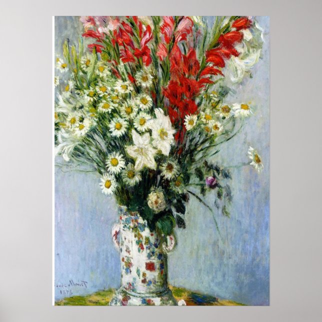 Bouquet of Gadiolas Poster (Front)
