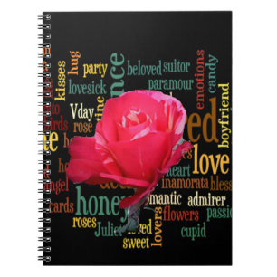Bouquet of Love: A Heartfelt Expression Spiral Notebook