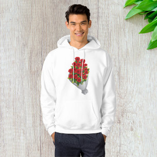 Bouquet Of Red Roses Hoodie