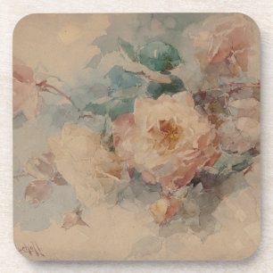 Bouquet of Roses – Franz Bischoff Coaster