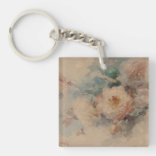 Bouquet of Roses – Franz Bischoff Key Ring