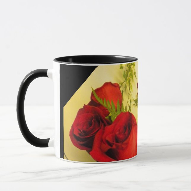 Bouquet of Roses Mug (Left)