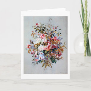 Bouquet of Roses, Renoir Card