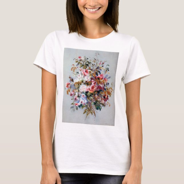 Bouquet of Roses, Renoir T-Shirt (Front)