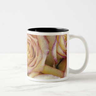 Bouquet of roses Two-Tone coffee mug