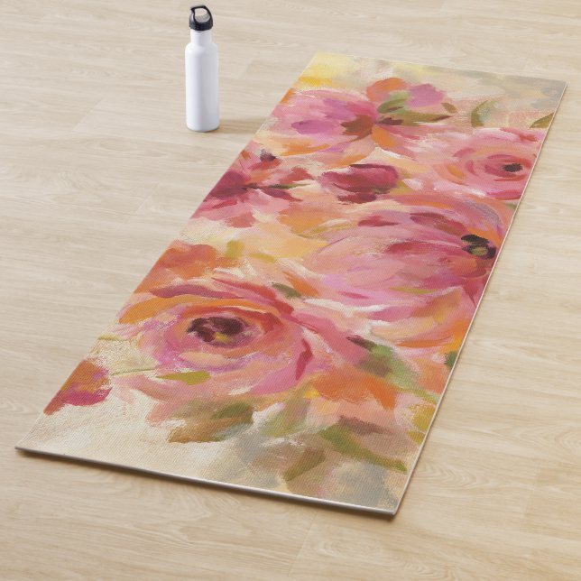 Bouquet of Roses Yoga Mat (In Situ)