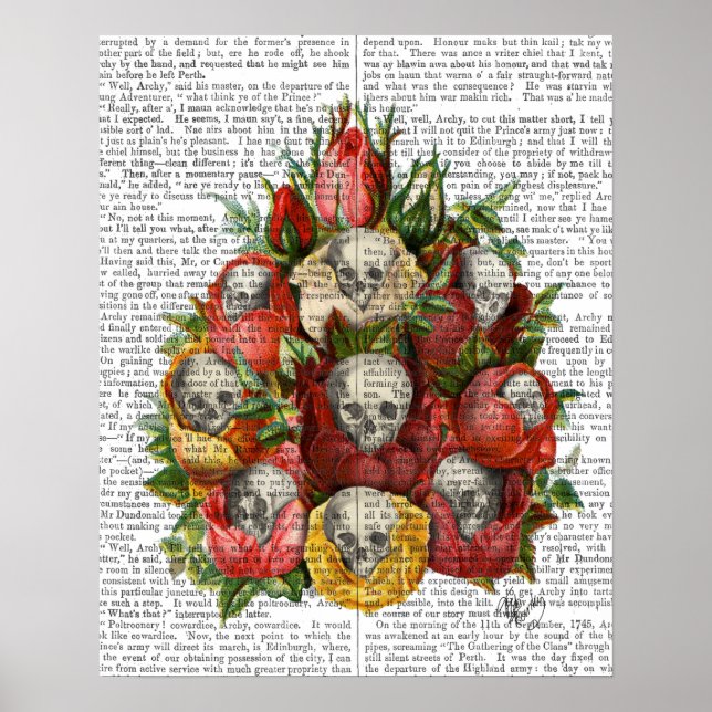 Bouquet of Skulls Poster (Front)
