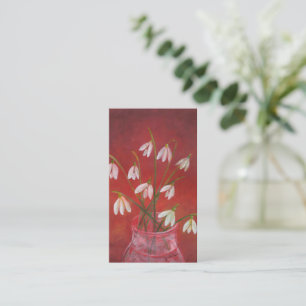 Bouquet of Snowdrops Card