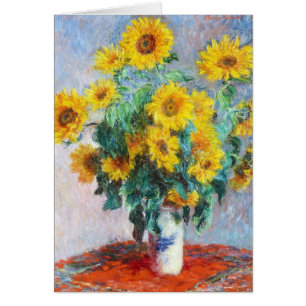 Bouquet of Sunflowers, 1880 Claude Monet
