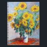 Bouquet of Sunflowers, 1880 Claude Monet Notebook<br><div class="desc">Bouquet of Sunflowers,  1880 Claude Monet cool,  old,  master,  masterpiece,  fine,  retored,   impressionism,  paint,  painting,  vibrant,  saturated,  colour,   beautiful,  nice,  quality,  high,  resolution,  landscape,  scenery,   post,  decoration,  colours,  paris,  france,  renewed best,  seller,  colourful, cheap</div>