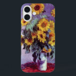 Bouquet of Sunflowers by Claude Monet, Vintage Art iPhone 16 Plus Case<br><div class="desc">Bouquet of Sunflowers (1881) by Claude Monet is a vintage impressionist fine art floral still life painting. Yellow blooming flowers from the garden. A bouquet of summer season sunflower in a vase. About the artist: Claude Monet (1840-1926) was a founder of the French impressionist painting movement with most of his...</div>