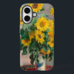 Bouquet of Sunflowers by Monet Impressionist iPhone 16 Case<br><div class="desc">Classic Masterpieces - Monets Impressionist Painting Series - Bouquet of Sunflowers</div>
